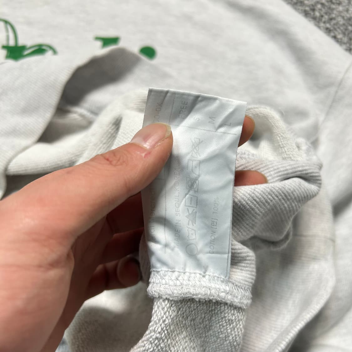 마르디 메크르디 플라워 맨투맨 상품이미지5