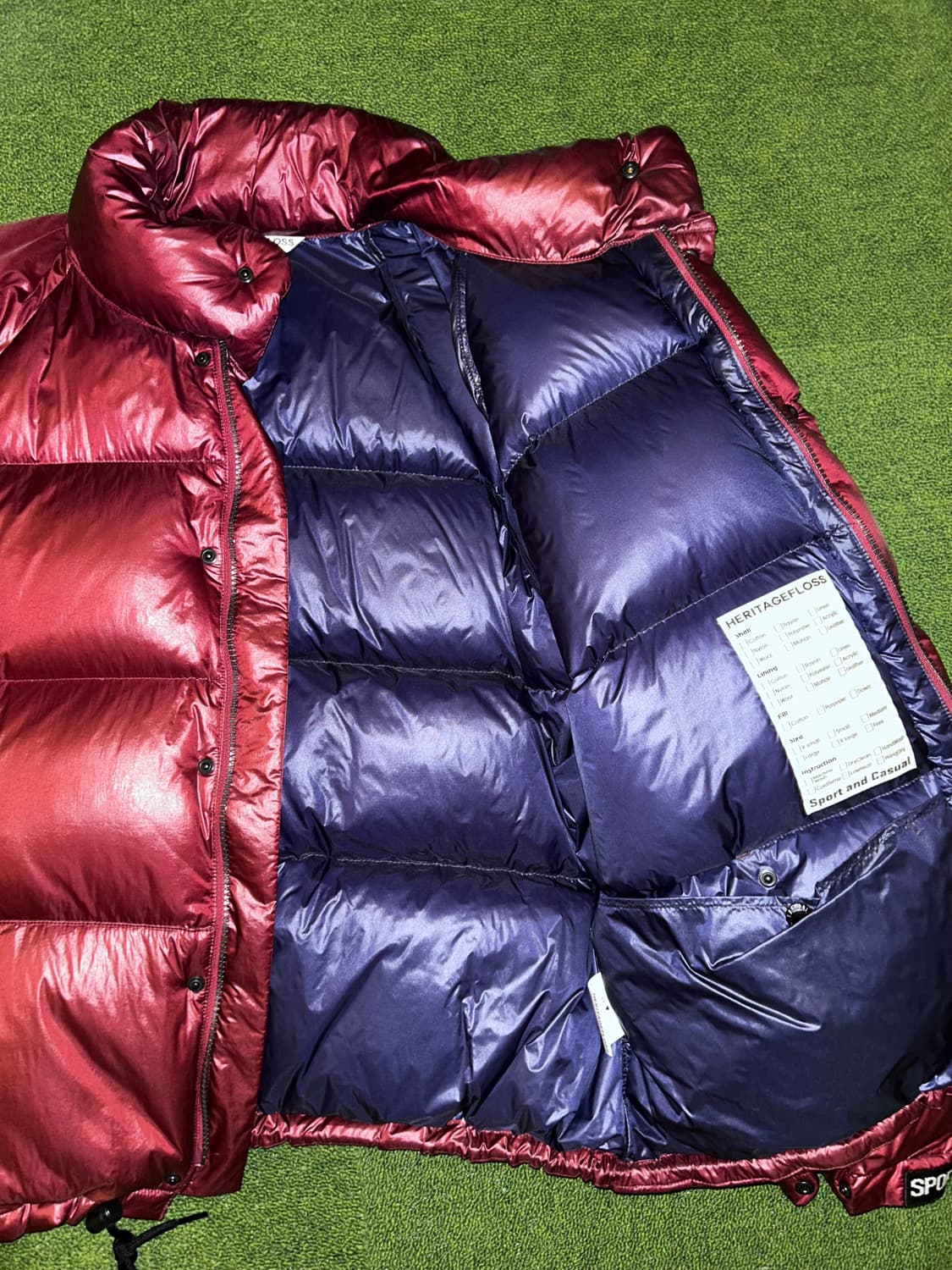 헤리티지플로스 24fw 패딩 M사이즈 상품이미지3