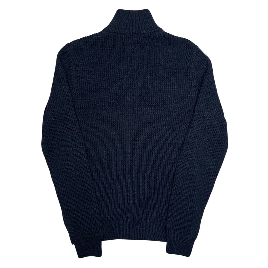 프레드 페리 네이비 골지 니트 집업 S 상품이미지4