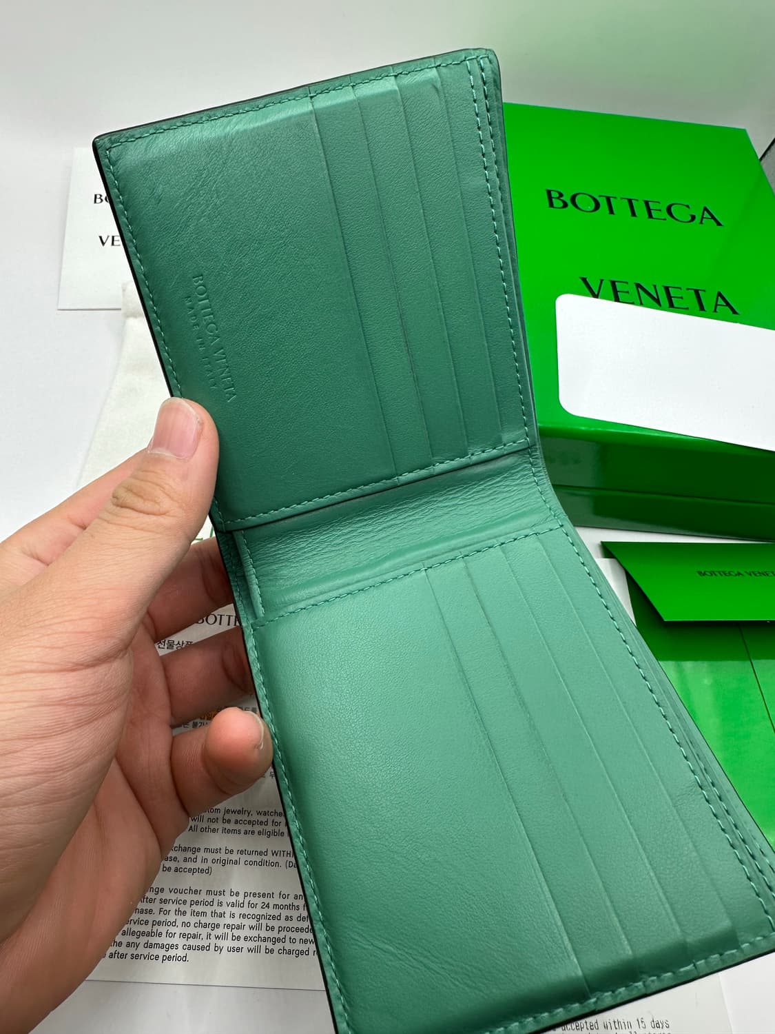 보테가베네타 인트레치아토 반지갑 상품이미지2