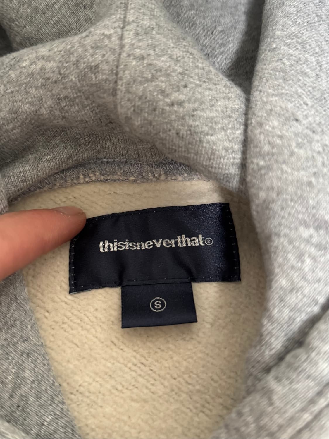 디스이즈네버뎃 후드티 s 상품이미지2