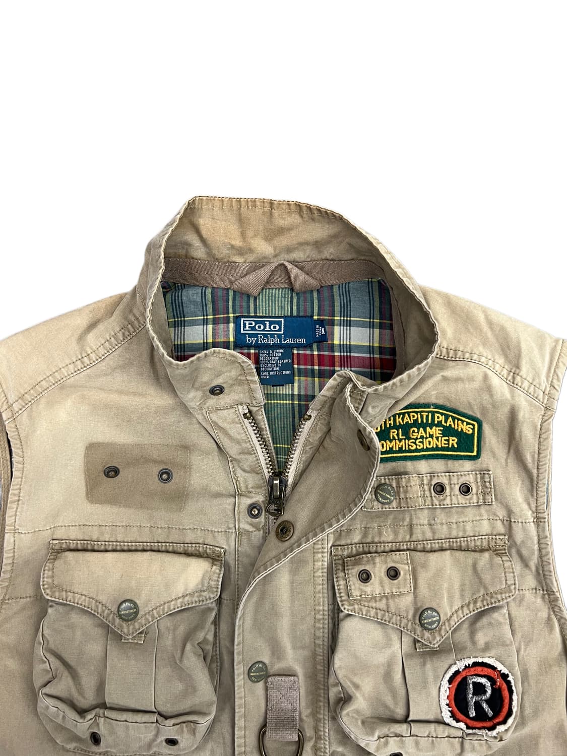 Polo safari shooting vest 상품이미지5