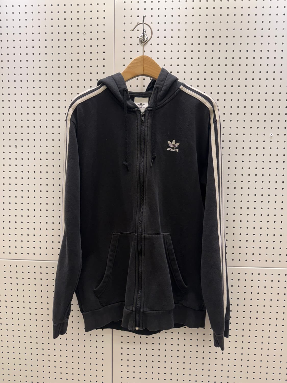 아디다스 트레포일 삼선 후드집업 U240 상품이미지2