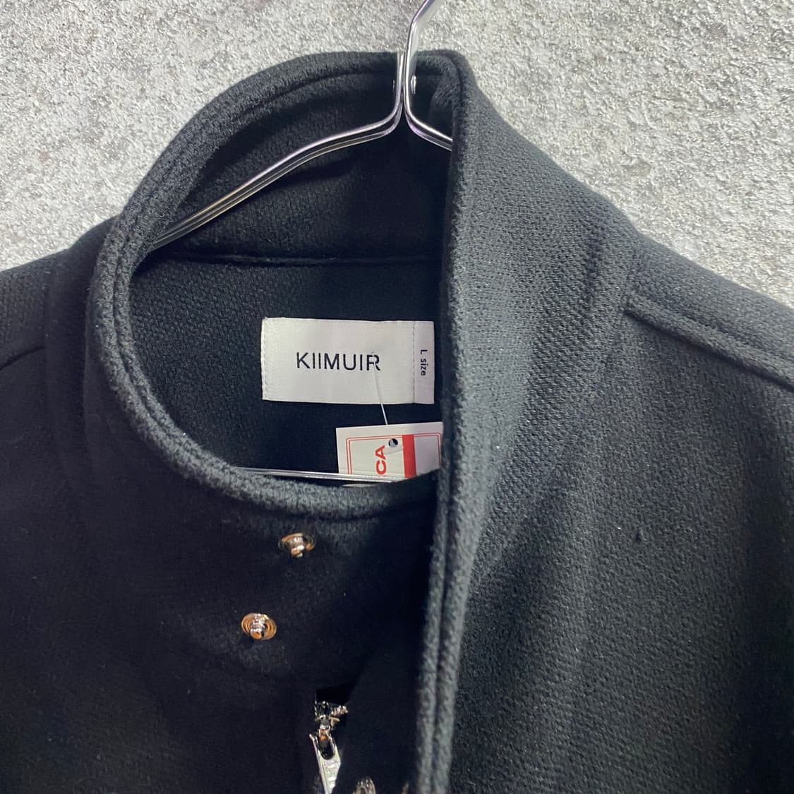 키뮤어 미니멀 투웨이 울 자켓 B4403 상품이미지3