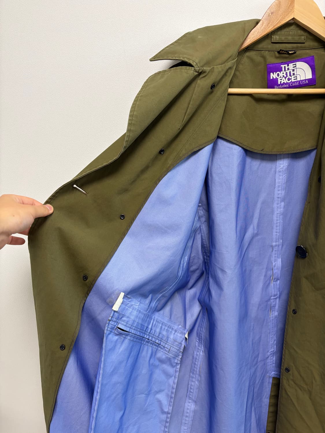 노스페이스 퍼플라벨 나나미카 고어택스 트렌치코트 상품이미지7