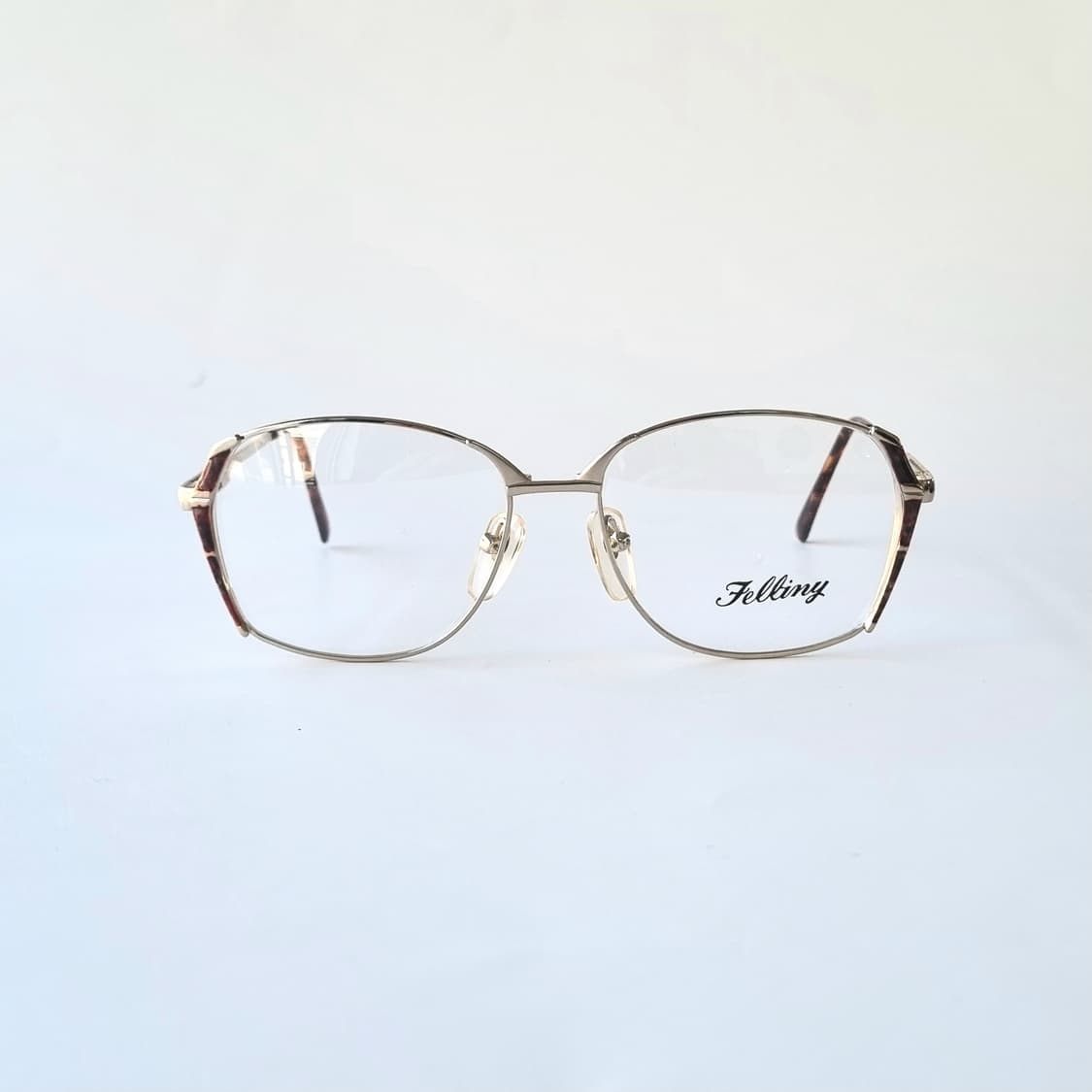 데드스탁 메탈릭 골드 헥사곤 프레임 안경테 706 상품이미지1