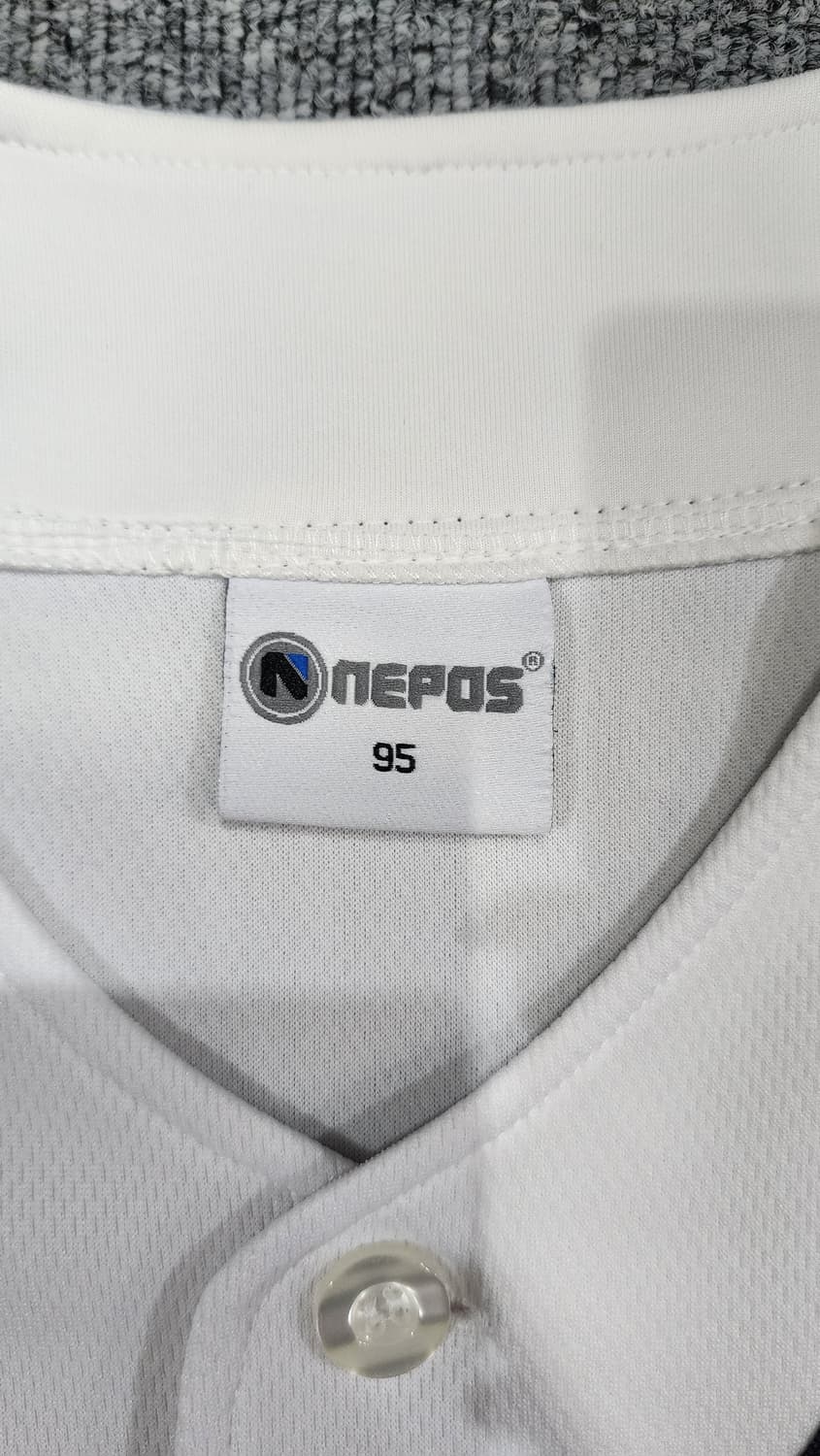 네포스 두산베어스 노마킹 야구 유니폼 반팔져지 95 상품이미지6