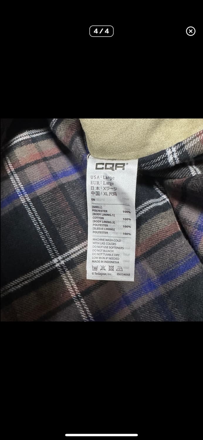  (바배) CQR 스웨이드 워크 셔츠 상품이미지4