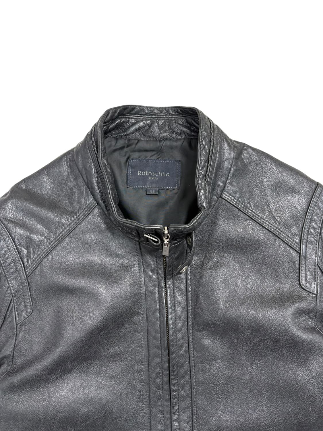 로스차일드 이태리 가죽 자켓 블랙 상품이미지6