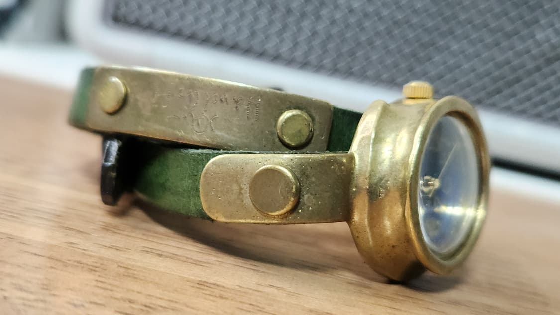 # 일본 수제 커스텀 메이드 손목시계 급처 상품이미지2