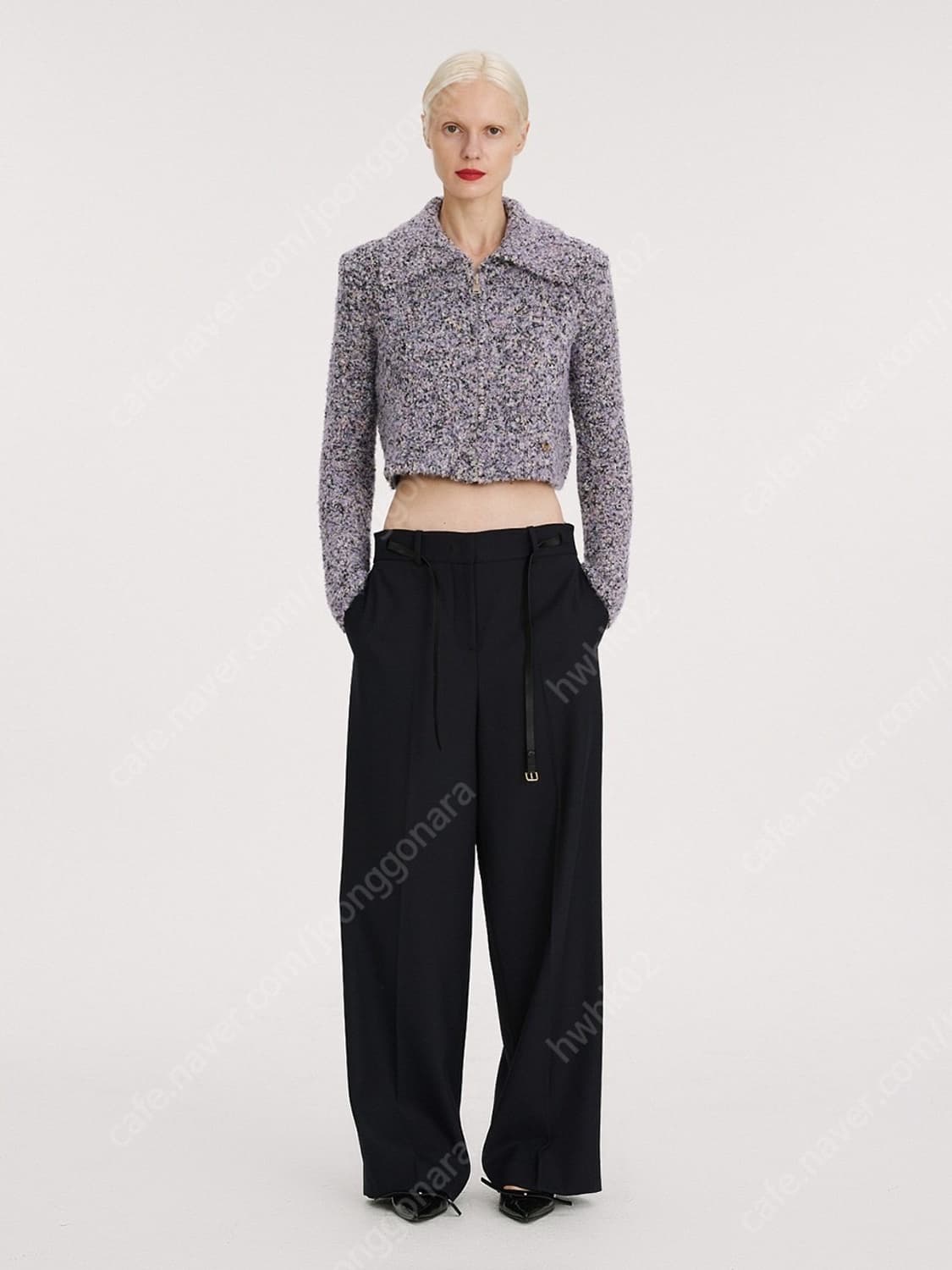 렉토 부클 가디건 바이올렛 S 상품이미지2