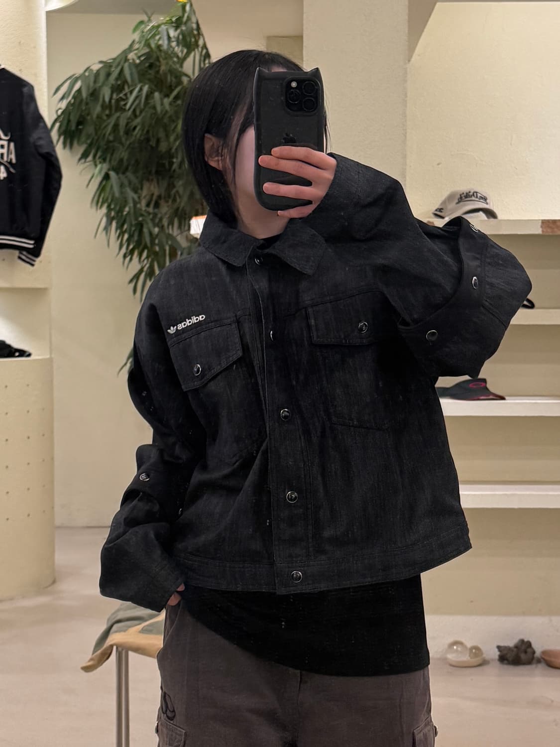 아디다스 오리지널 컨버터블 데님 자켓 U140 상품이미지1