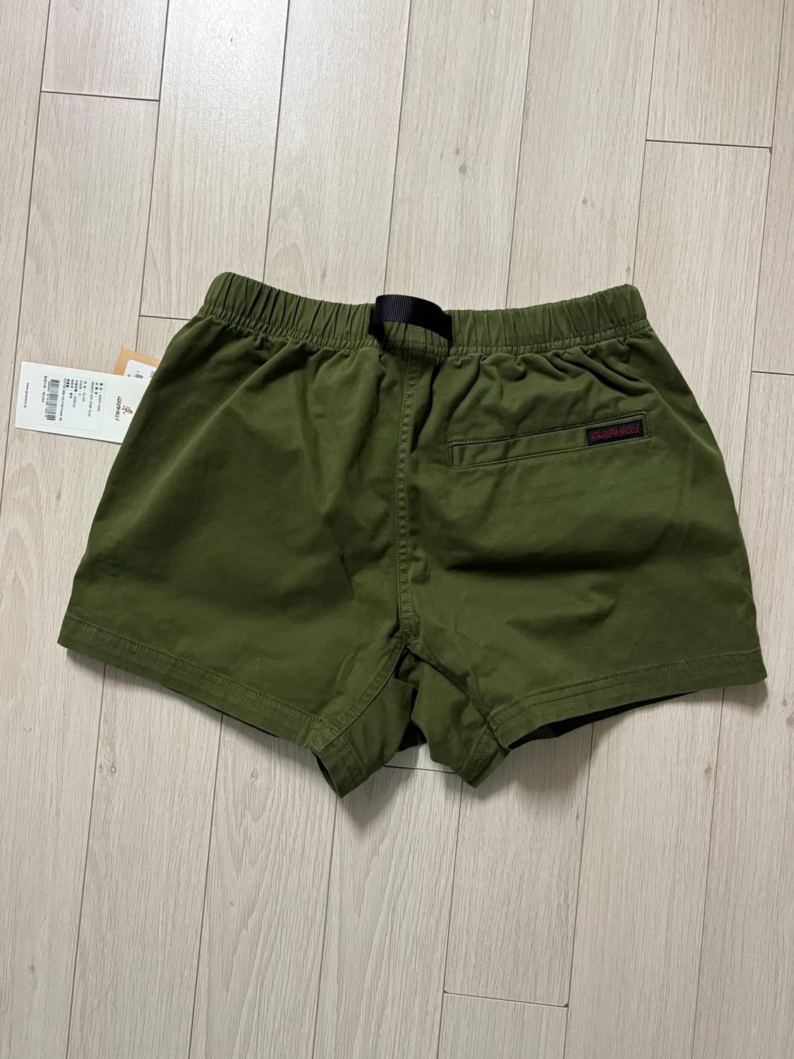 그라미치 베리 쇼츠 올리브 S 상품이미지3