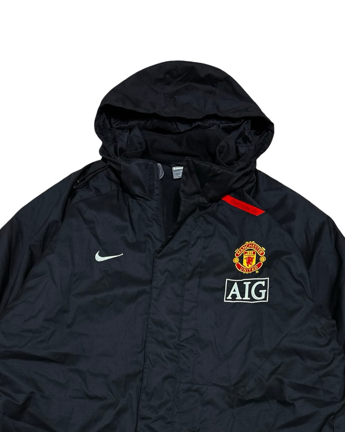 나이키 맨유 AIG 블랙 후드 점퍼 상품이미지4