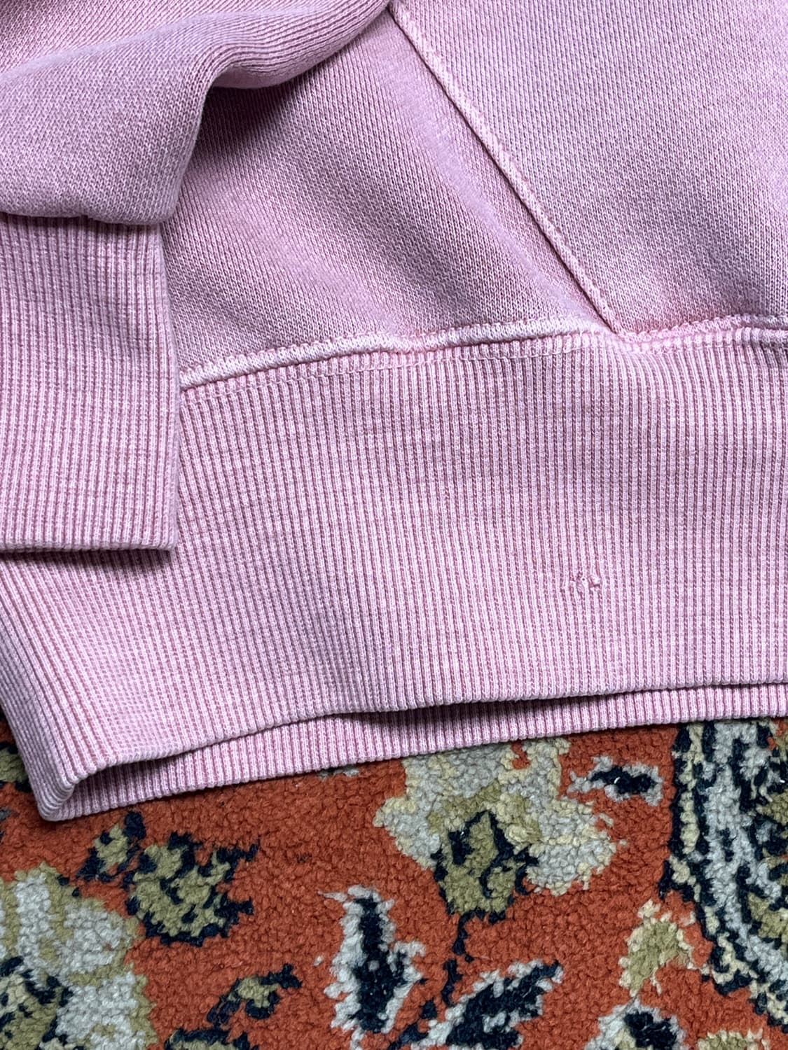 [FREE] Moma 모마 피그먼트 핑크 후드티 상품이미지3