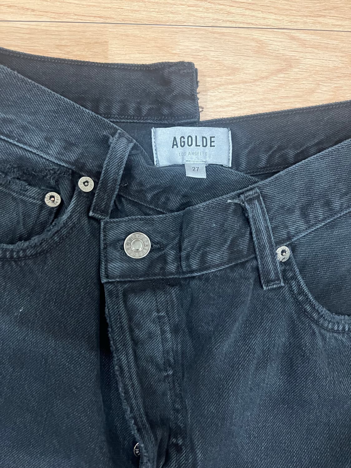 [27]agolde 크리스 크로스 숏 팬츠 상품이미지3