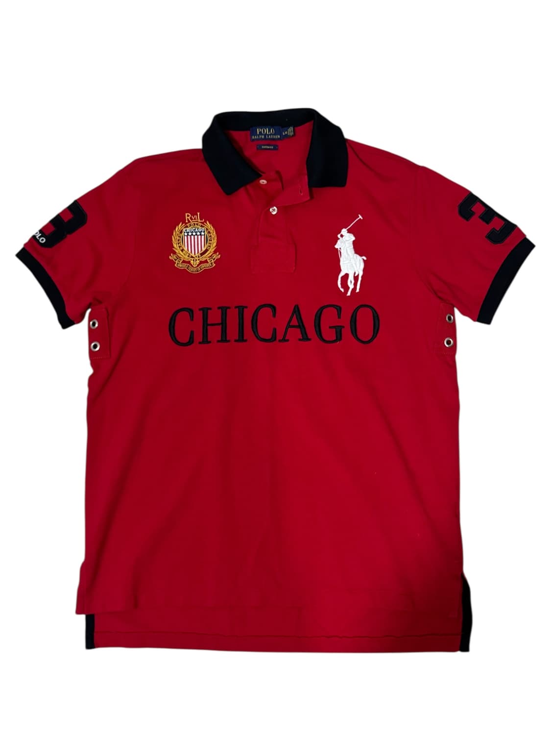 폴로 랄프로렌 빅포니 시카고 PK 카라반팔티 상품이미지1