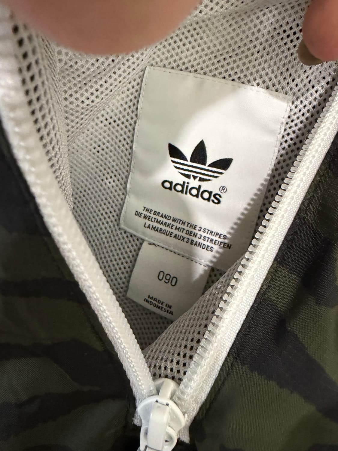 148. 아디다스 양면 카모 집업 상품이미지2