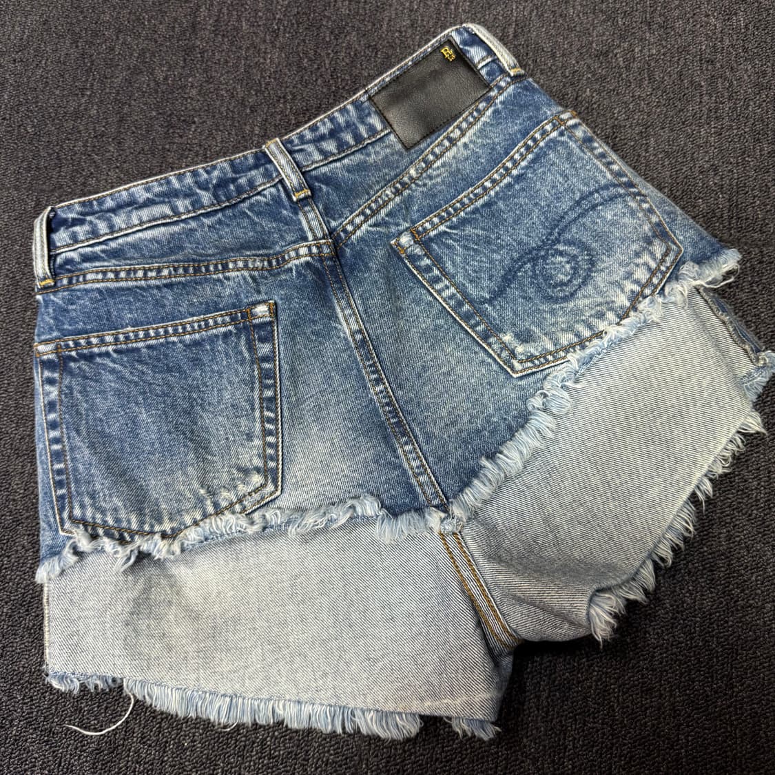 R13 더블 레이어드 데님 팬츠  상품이미지4