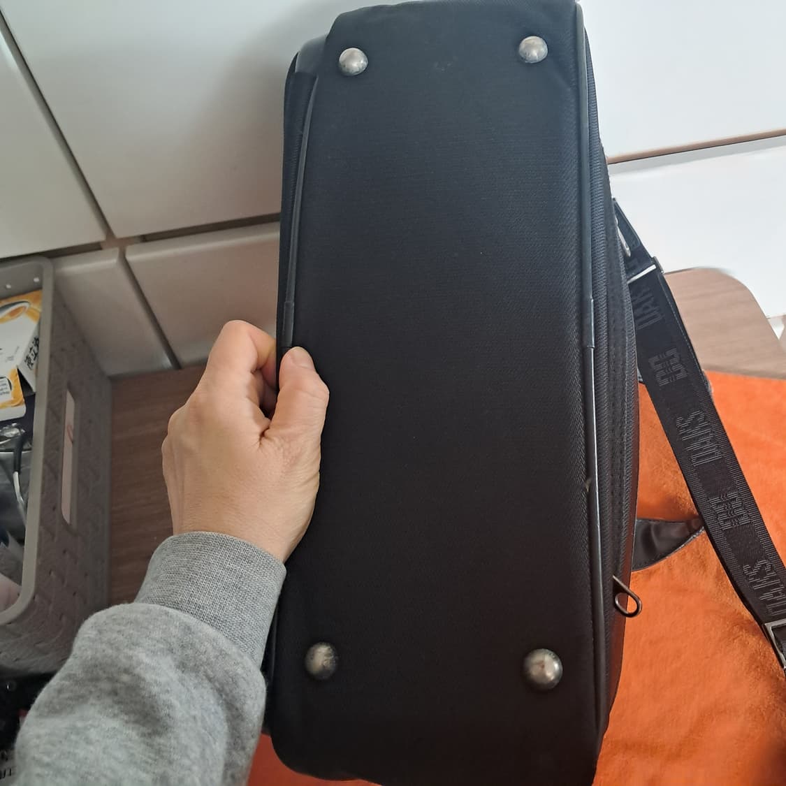 닥스 블랙 빈티지 서류가방 노트북 가방 상품이미지9
