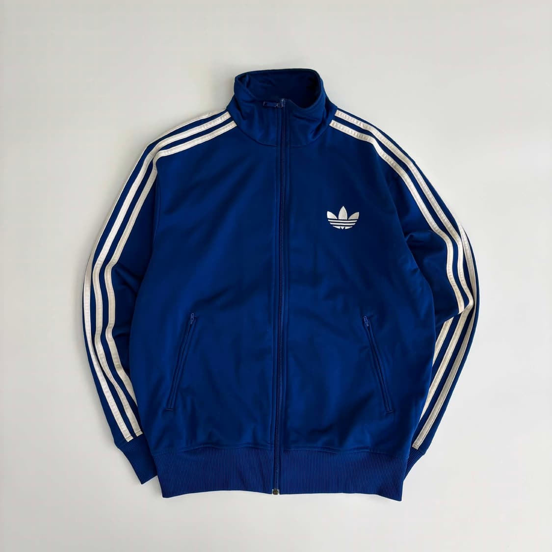 아디다스 블루 구파이어버드 트랙탑 희귀져지(S) 상품이미지2