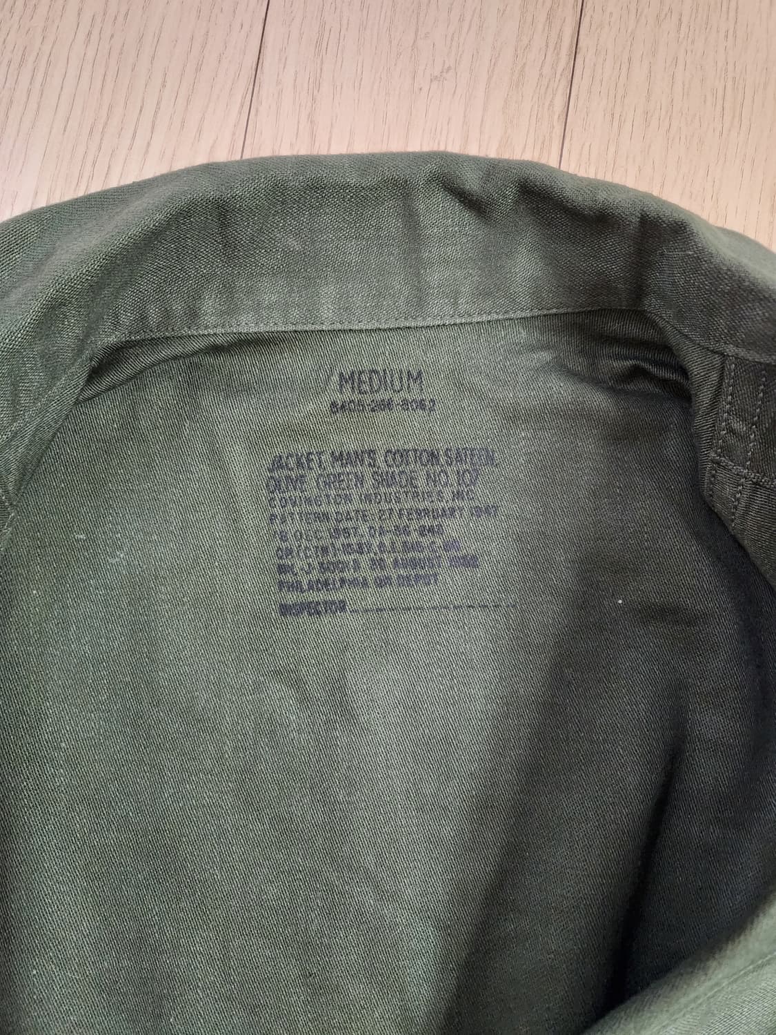 [데드스탁] og107 셔츠 미디움 상품이미지3