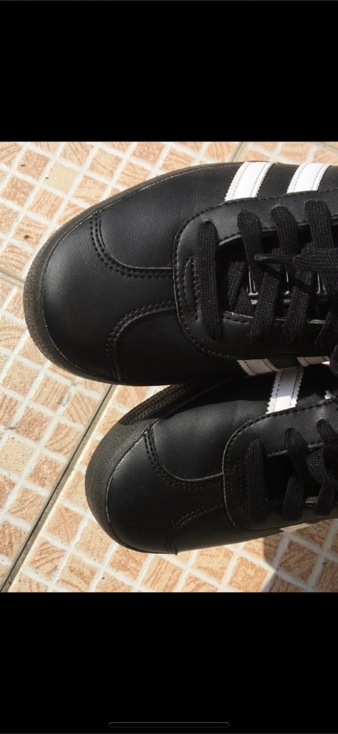 아디다스 가젤 오리지날 가죽 블랙 245 상품이미지6