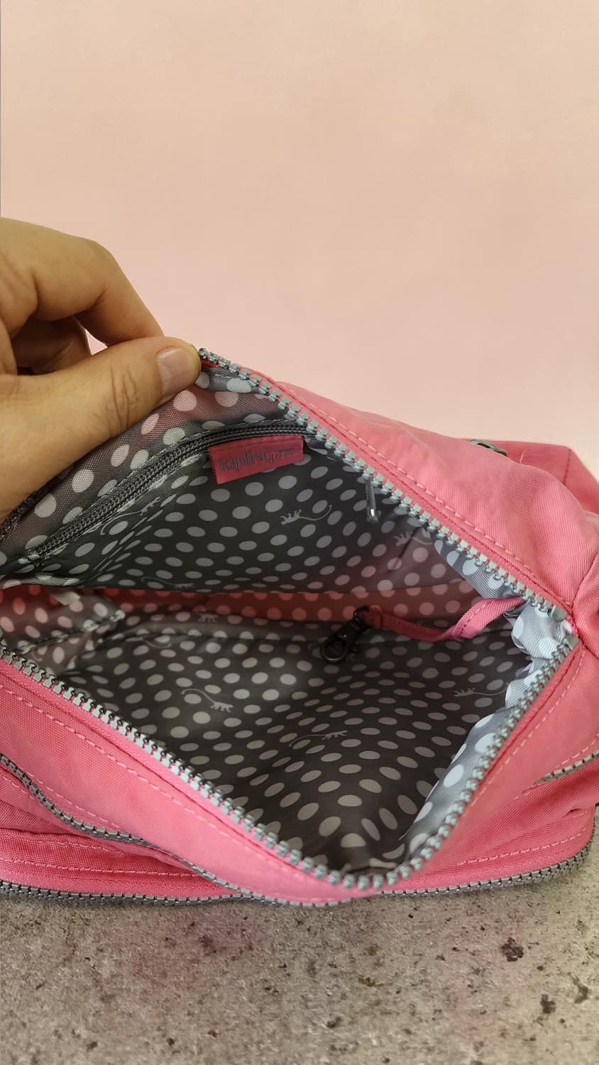 키플링 핑크색 크로스백 + 키링 상품이미지5