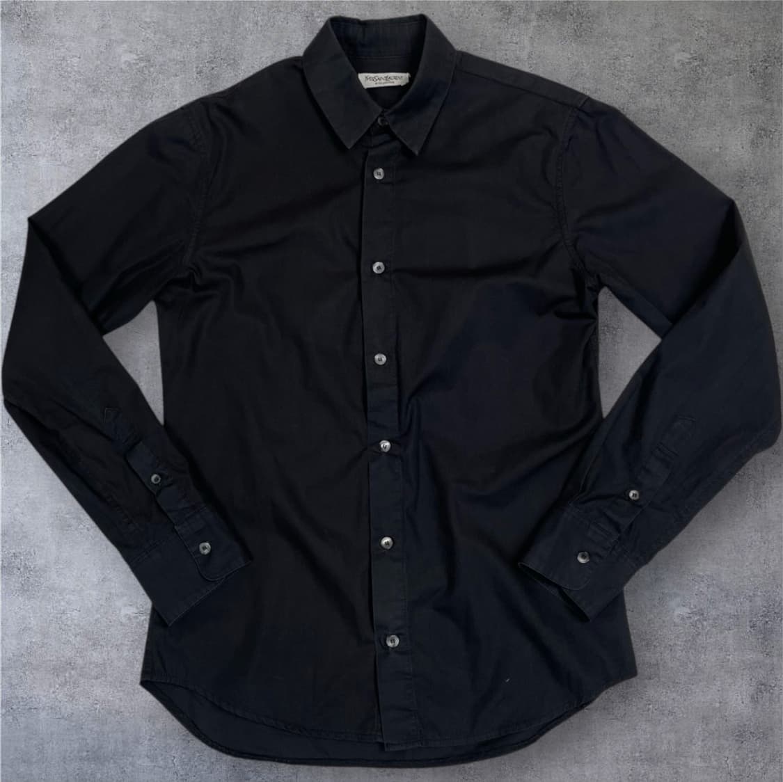 입생로랑 Yves Saint Laurent 블랙 리브고쉬 셔츠 상품이미지1