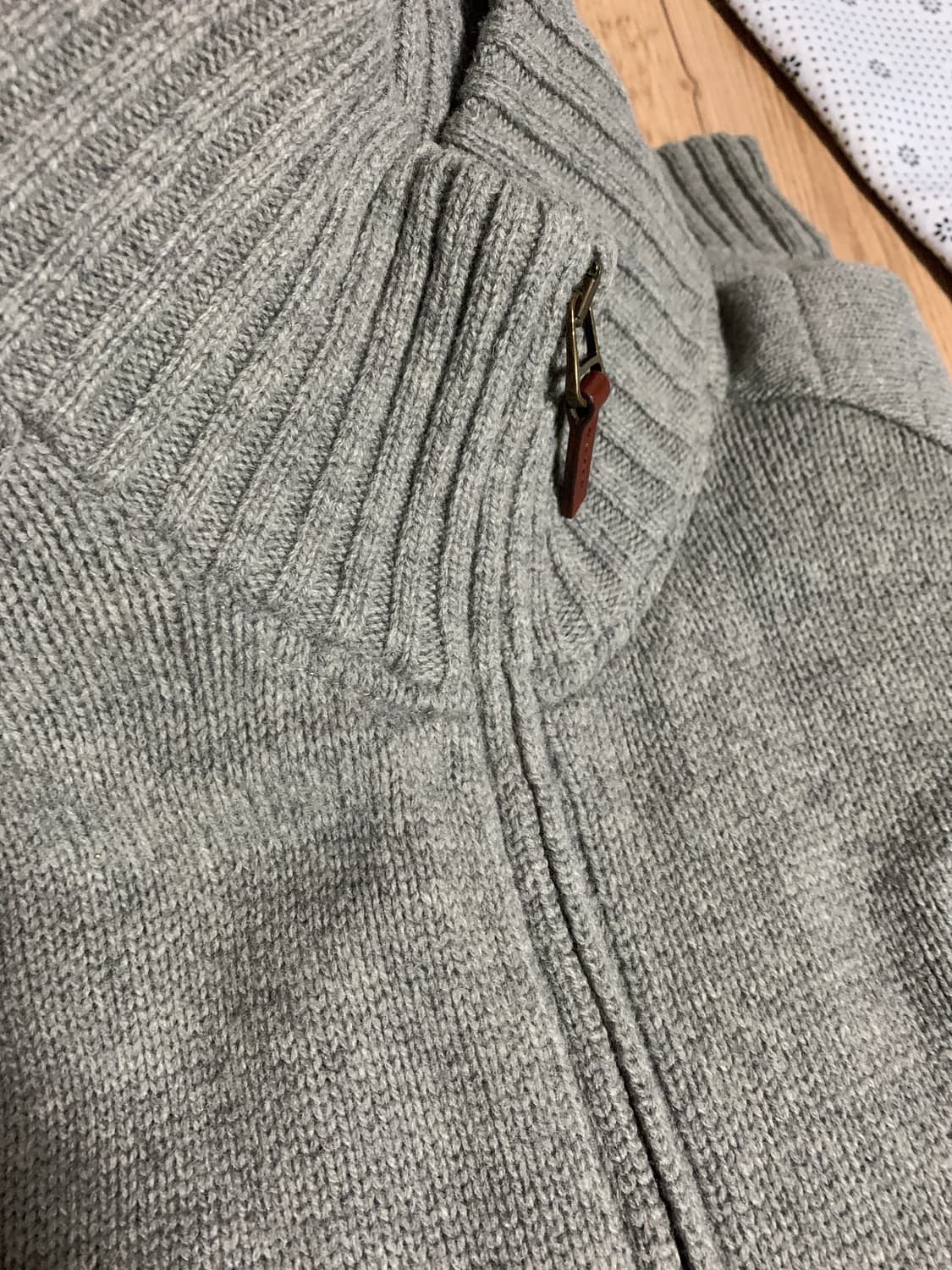 폴로 빅포니 투웨이 울니트집업 S 상품이미지7