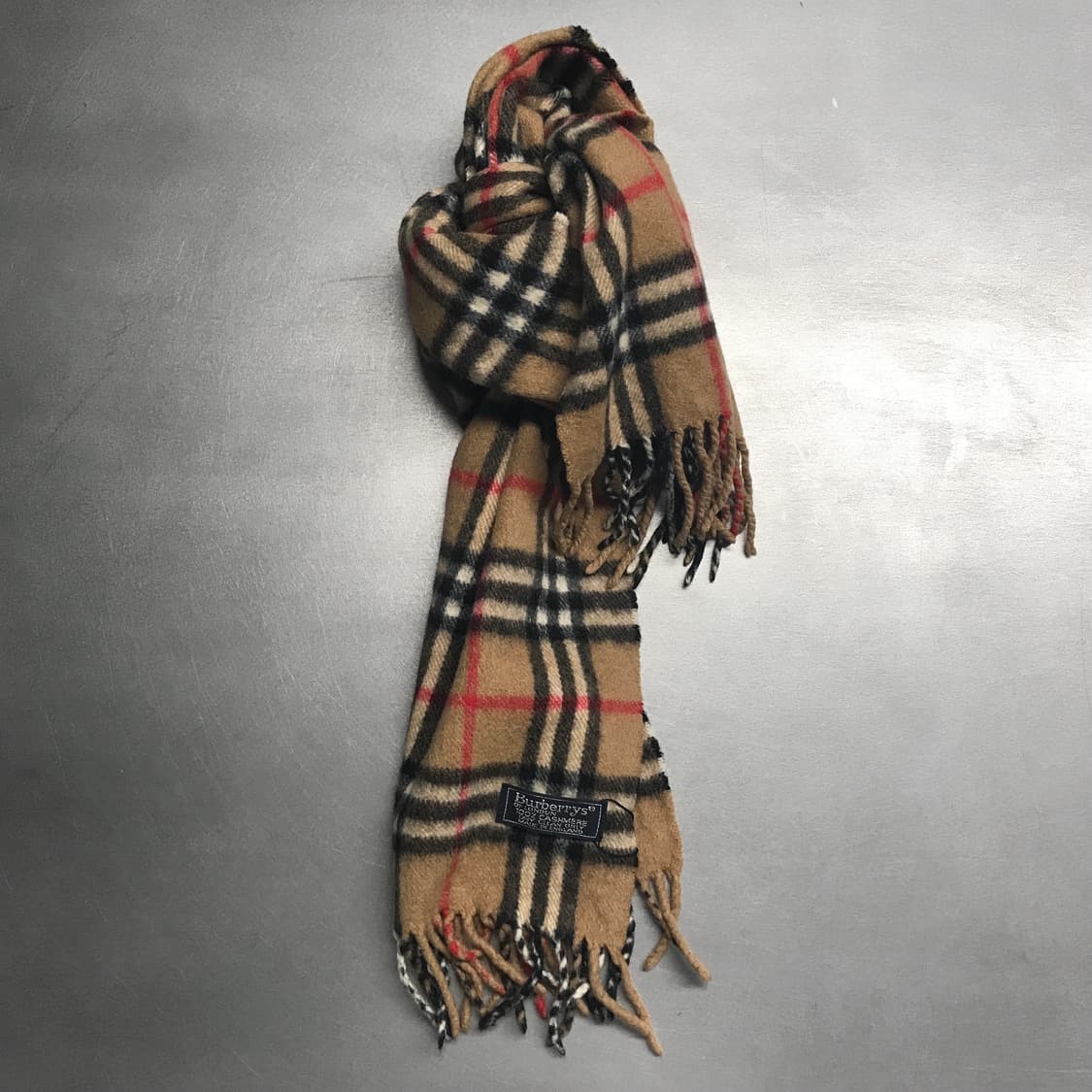 버버리 정품 캐시미어 머플러 베이지 상품이미지1