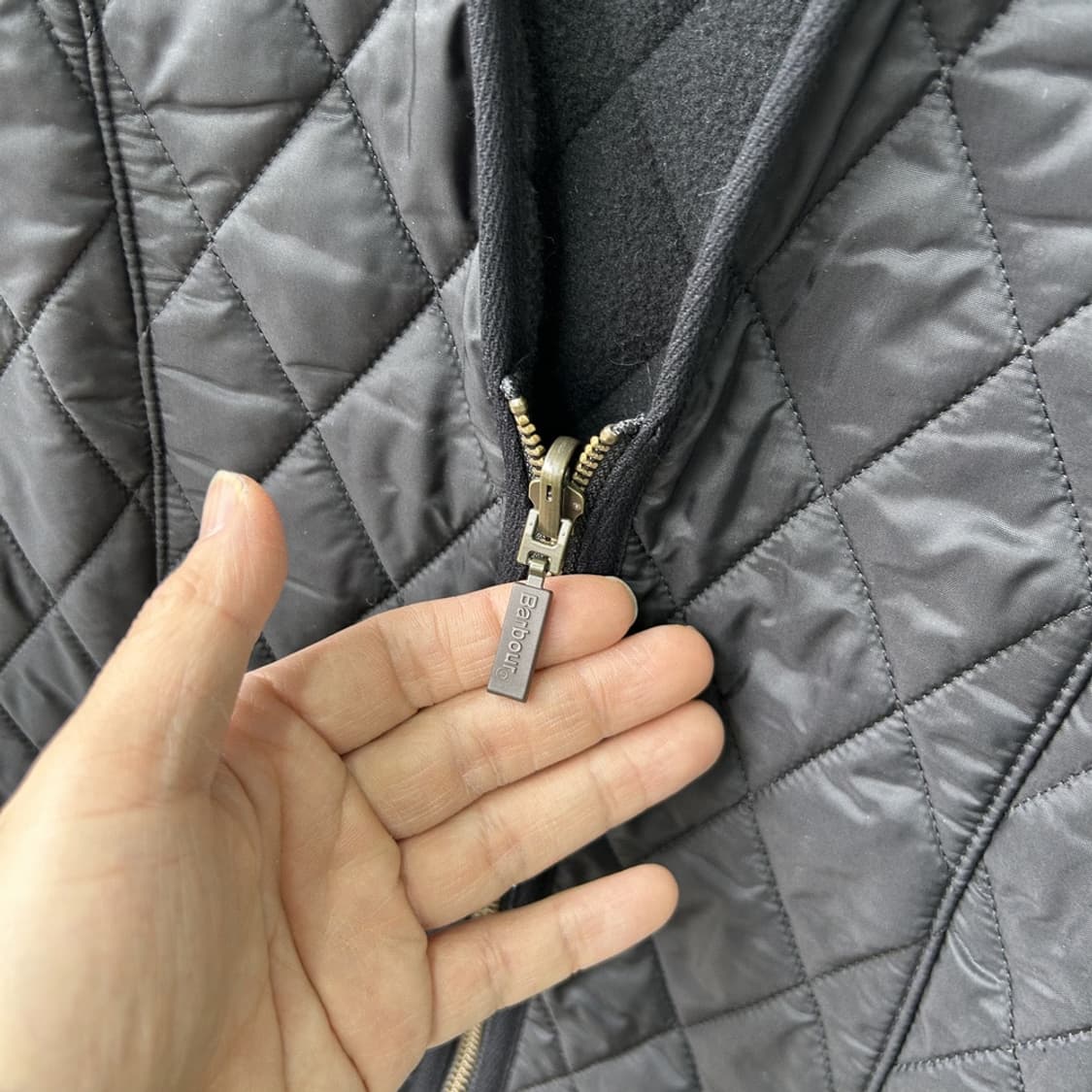 16011 - 바버 퀄팅 베스트 자켓 상품이미지4