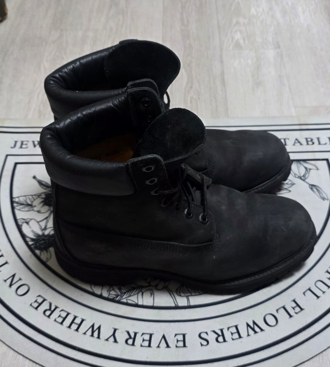 [260~265] 팀버랜드 6인치 워터프루프 프리미엄 블랙부츠 상품이미지1