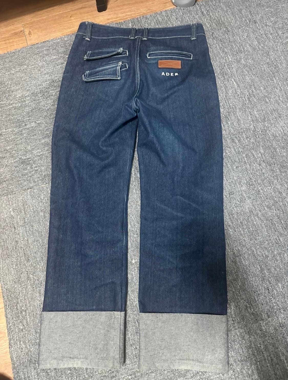 아더에러 와이드핏 셀비지 데님팬츠 3 상품이미지2