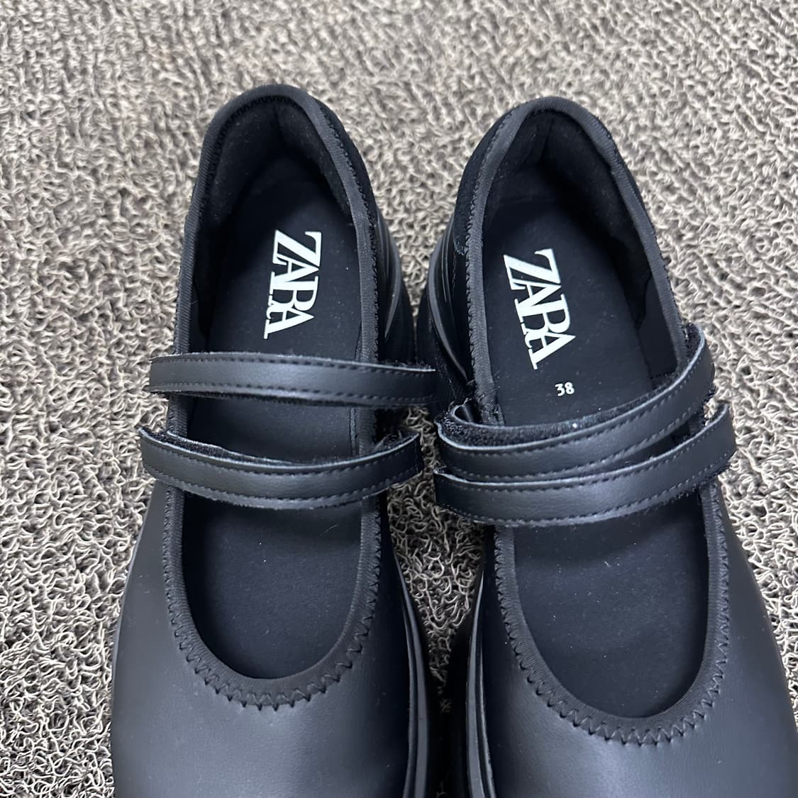 ZARA 자라 메리제인 여성 슈즈 신발 블랙 245 상품이미지2