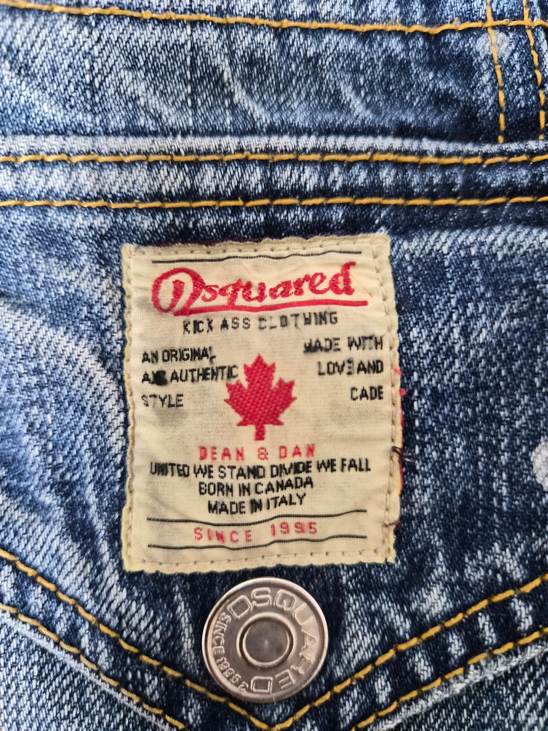 디스퀘어드2 킥애스 바이커진 44사이즈 P-28 상품이미지4