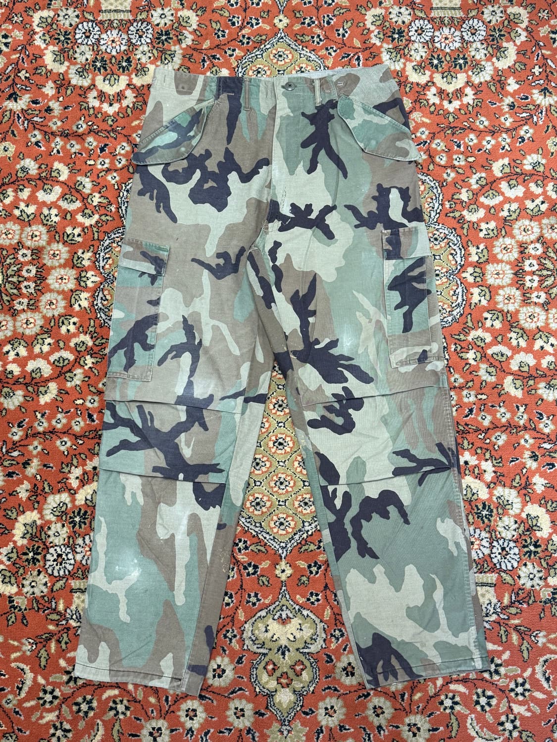 US army OG M65 우드랜드 필드팬츠 미디움 레귤러 상품이미지1