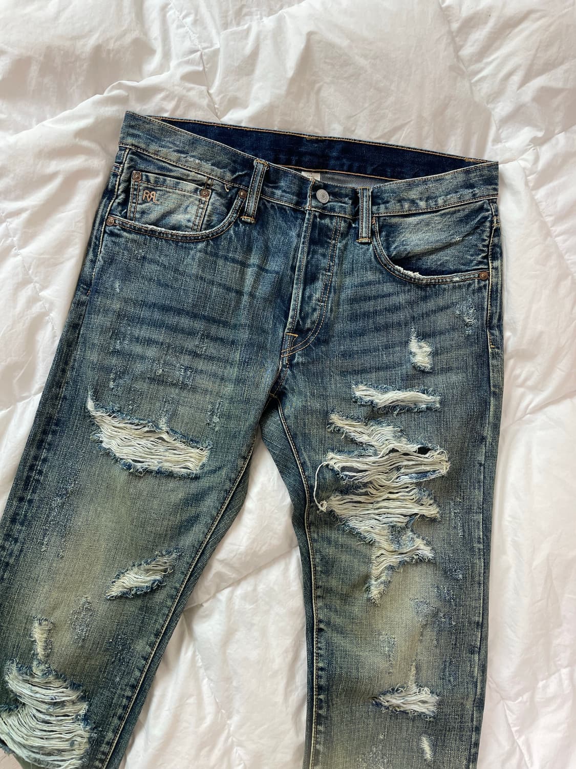 RRL 더블알엘 디스트로이드 진 상품이미지1