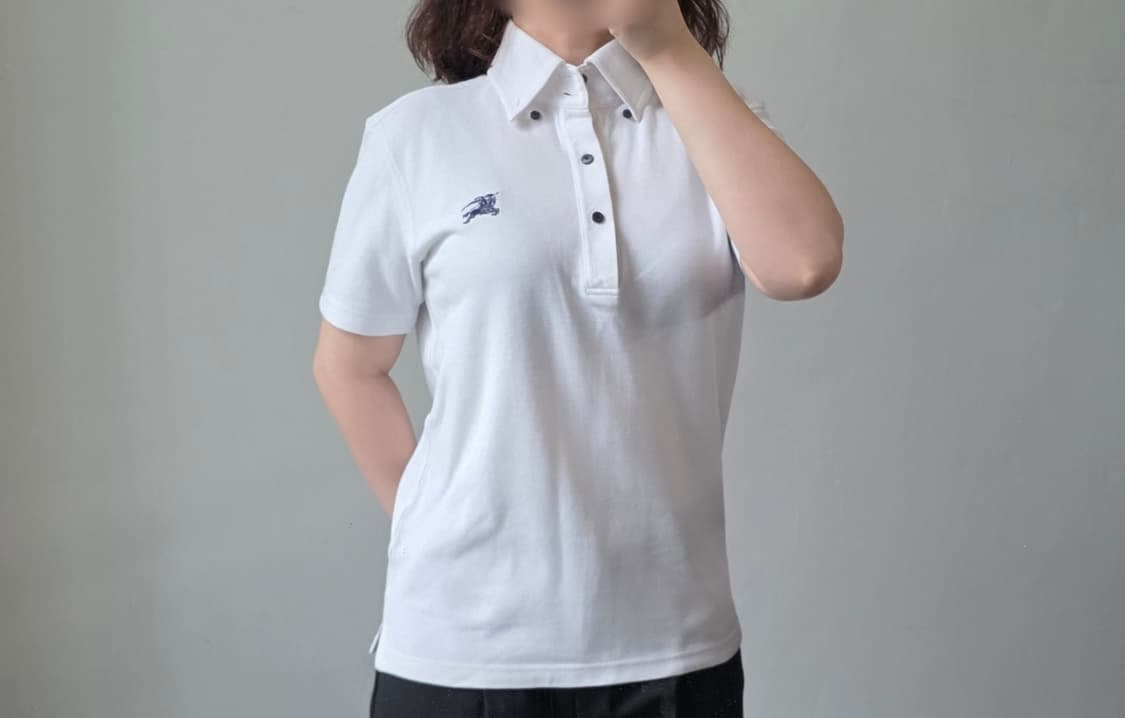 [프립]버버리 블랙라벨 여성 반팔 카라티 / 피케 셔츠 상품이미지2