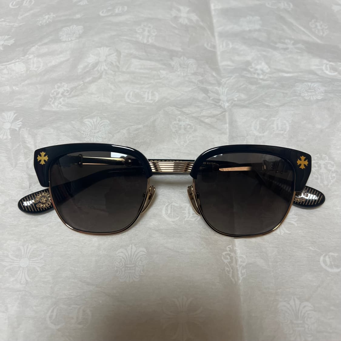 크롬하츠 보넨노이슈어1 블랙골드 선글라스 새제품 판매합니다 상품이미지2
