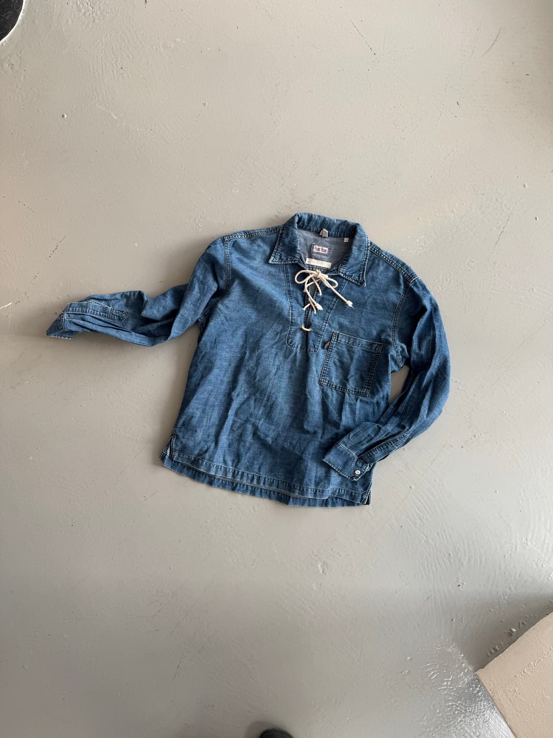 블루블루재팬 데님 풀오버 상품이미지1