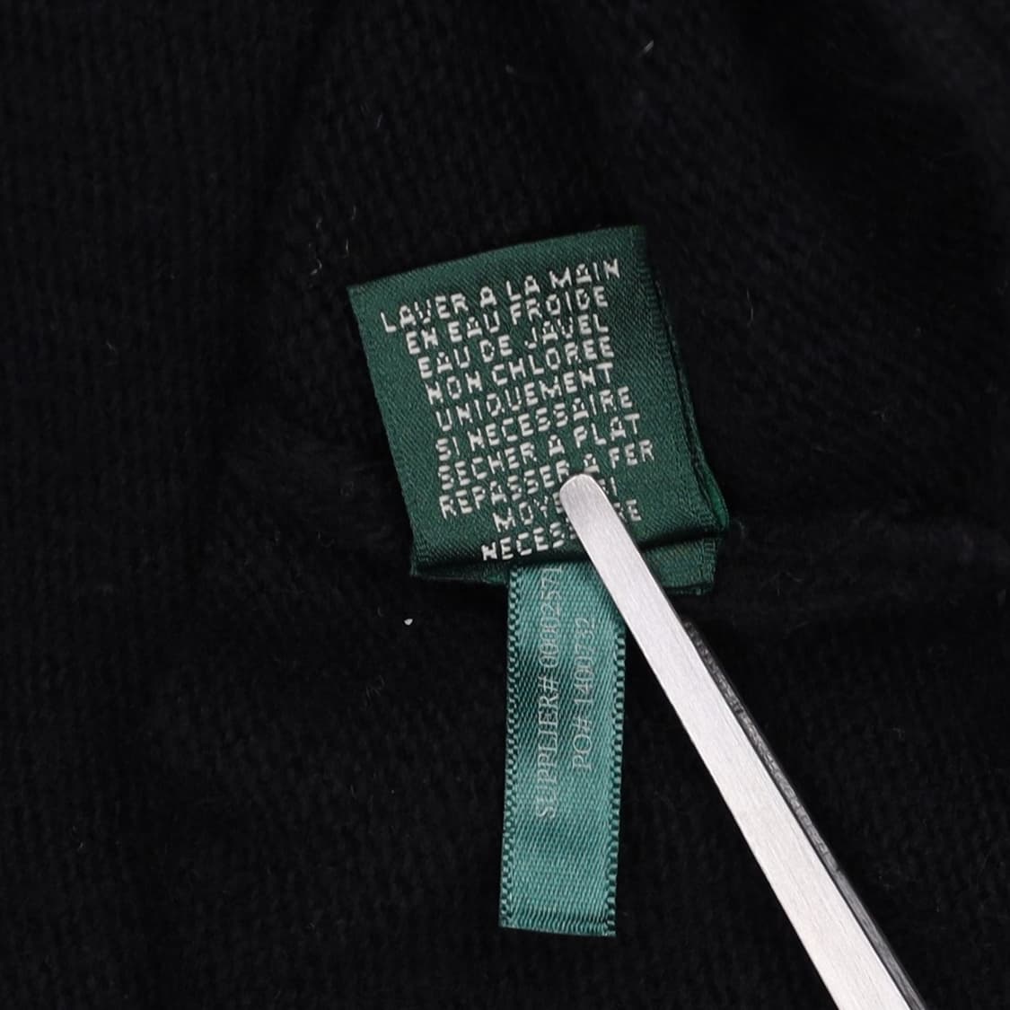 [M] 폴로 랄프로렌 빈티지 울 폰초 후드 니트 N7105 상품이미지5