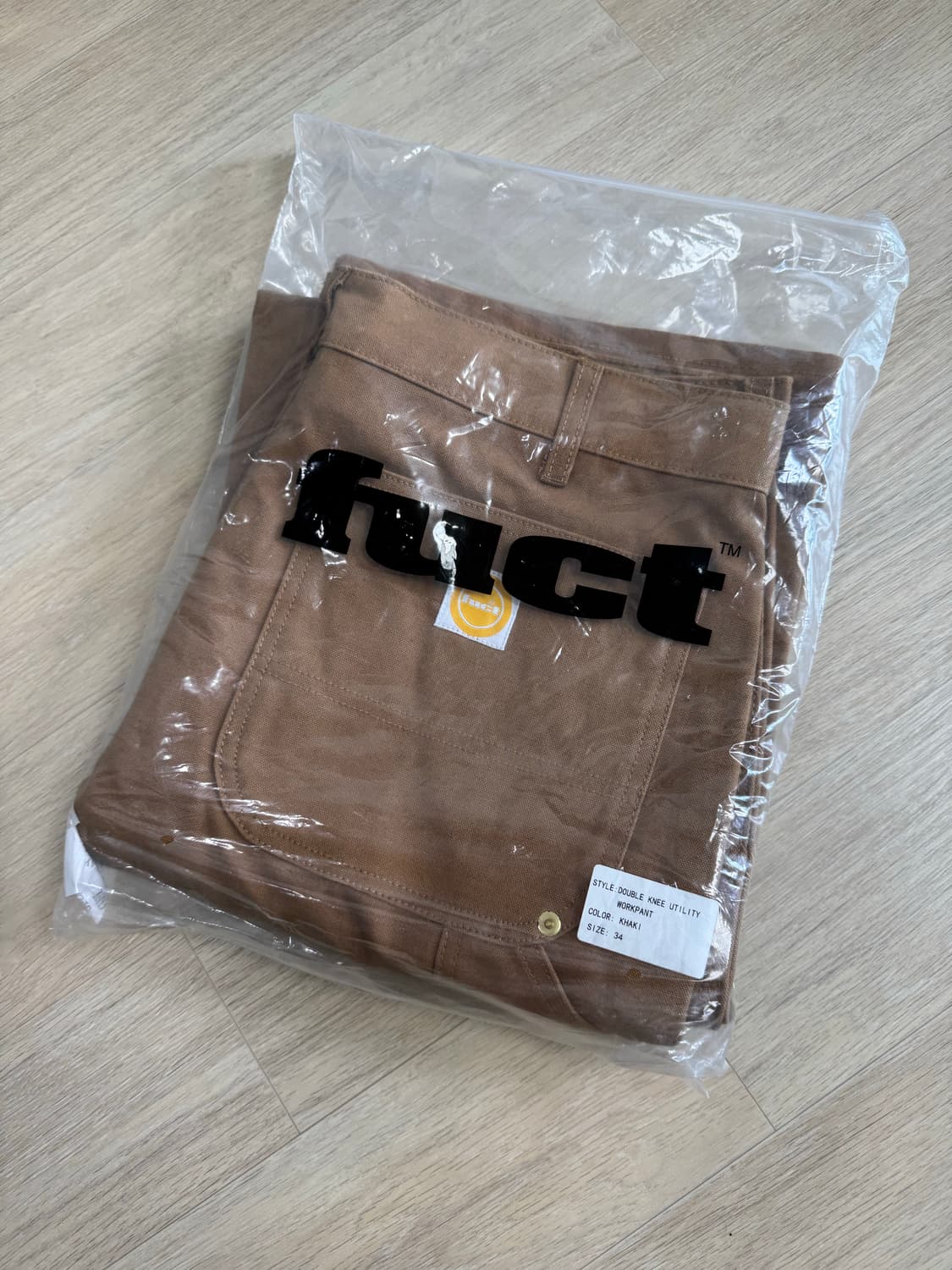 34 퍽트 FUCT 더블니 워크팬츠 상품이미지1