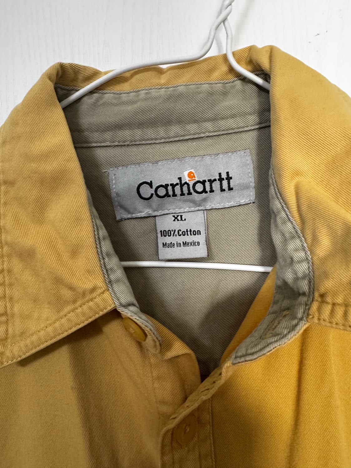 칼하트 트윌 코튼 워크 셔츠 XL 상품이미지2