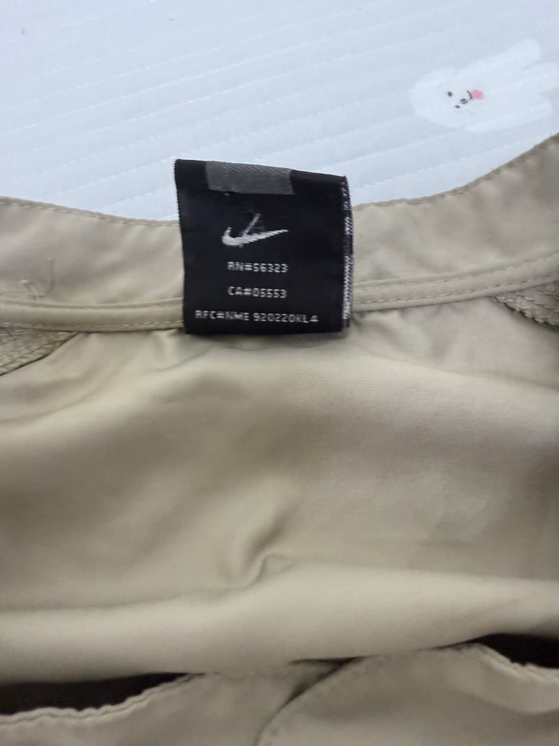 딘 착용 90년도 빈티지 나이키 카키 믹스 베이지 브라운 웜업 상품이미지5