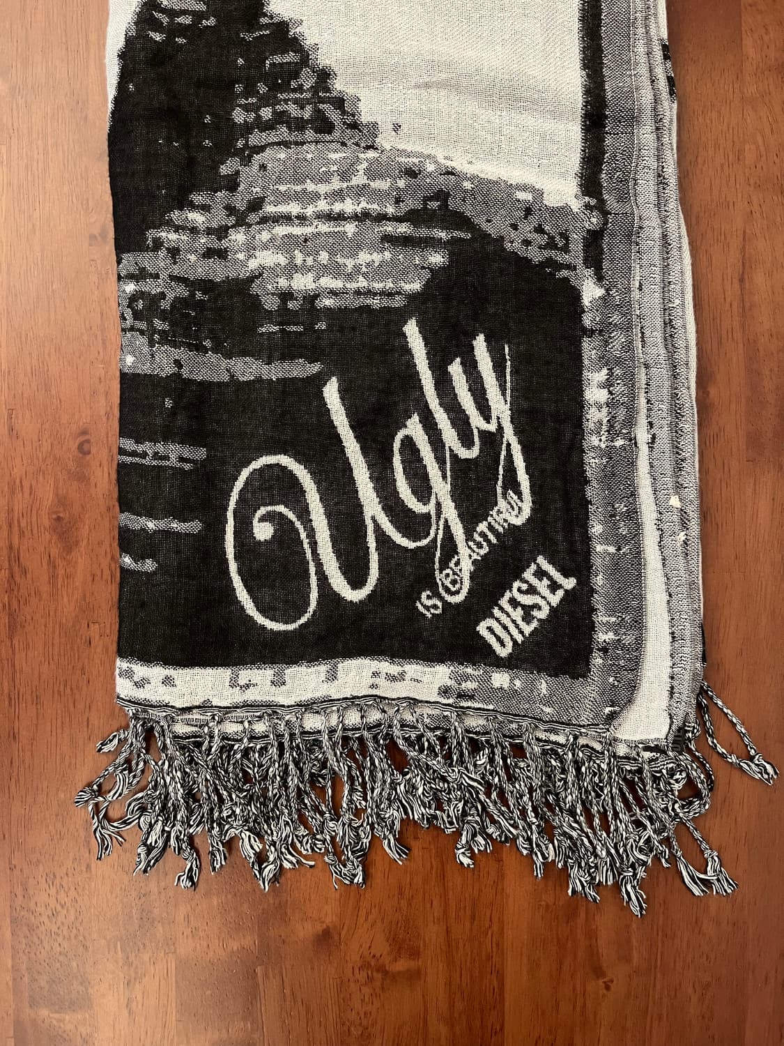 디젤 코튼 스톨 스카프 상품이미지4