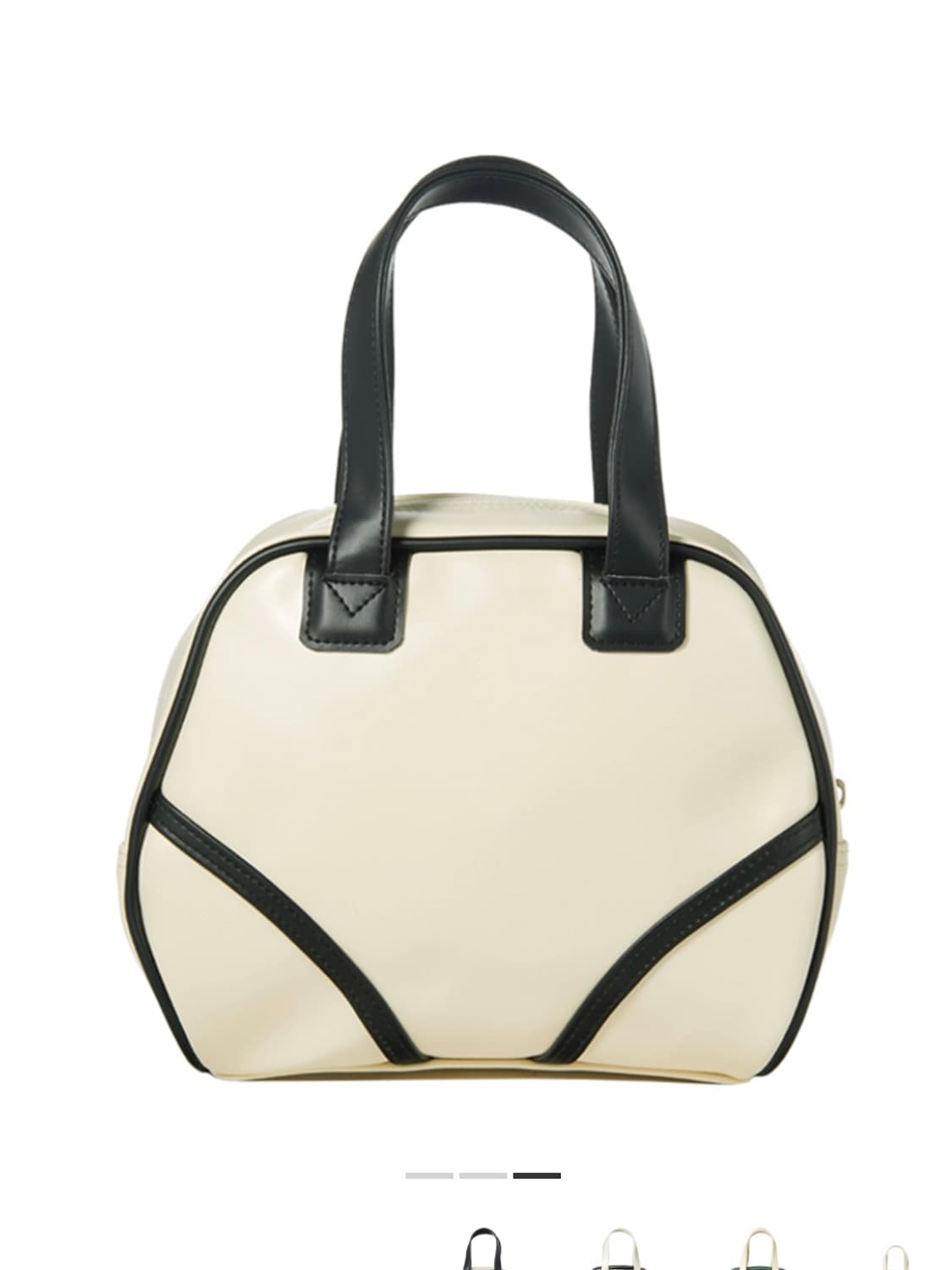 Emis 이미스 빈티지 토트백 아이보리 상품이미지3