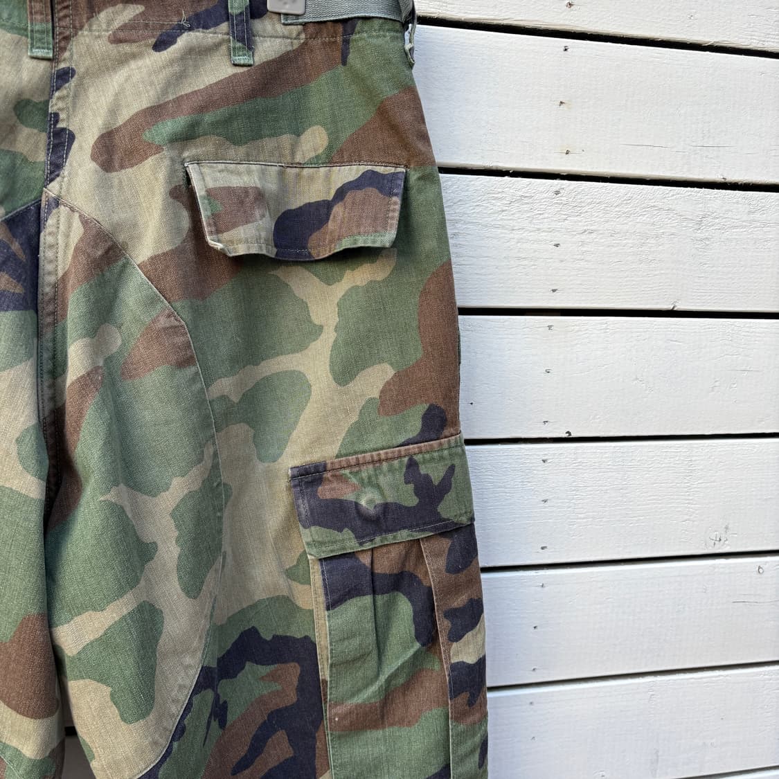 Vintage 90s 오리지널 미군 우드랜드 BDU 팬츠 상품이미지7