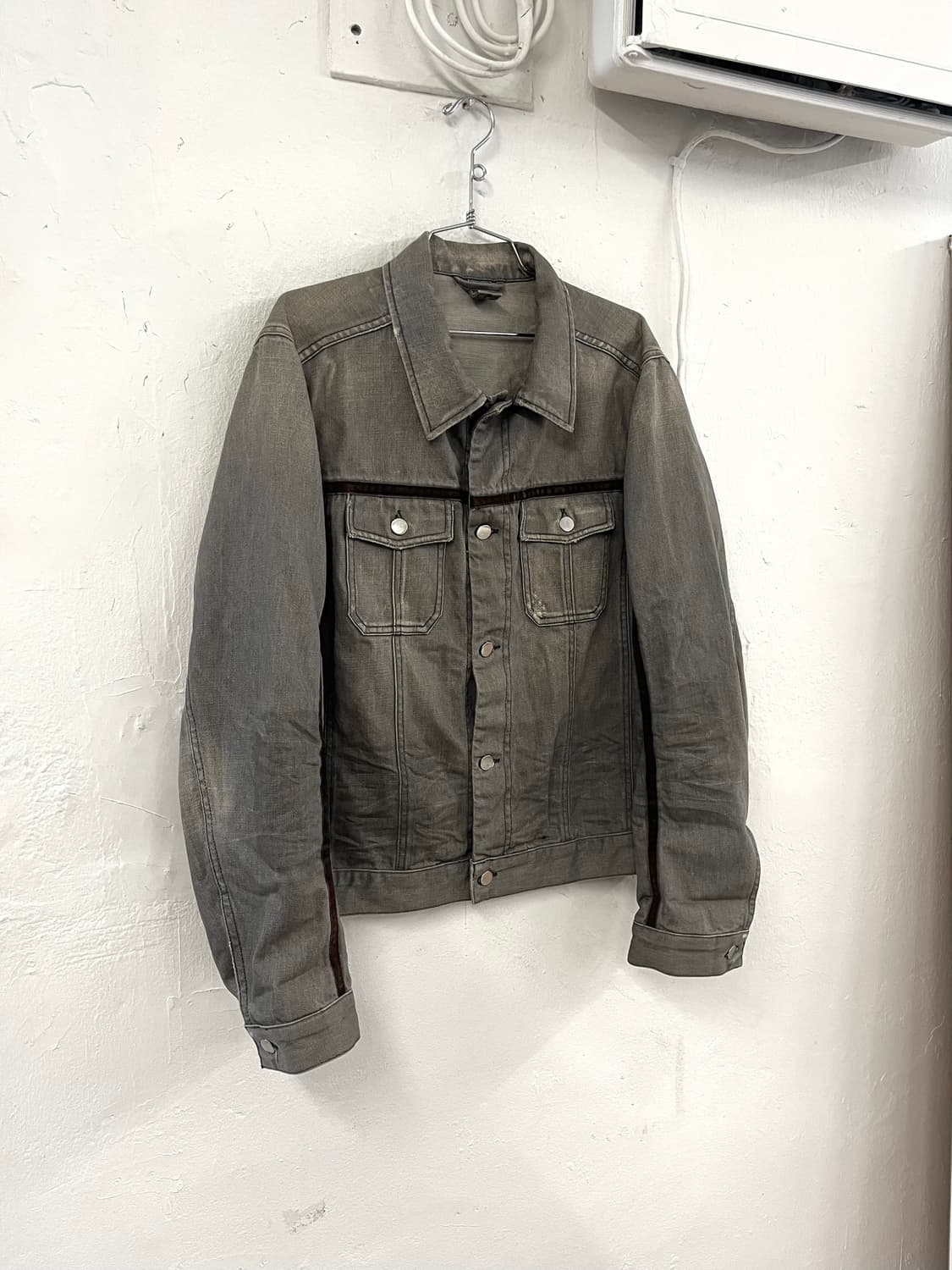 프라다 2006 아카이브 데님 자켓 상품이미지1