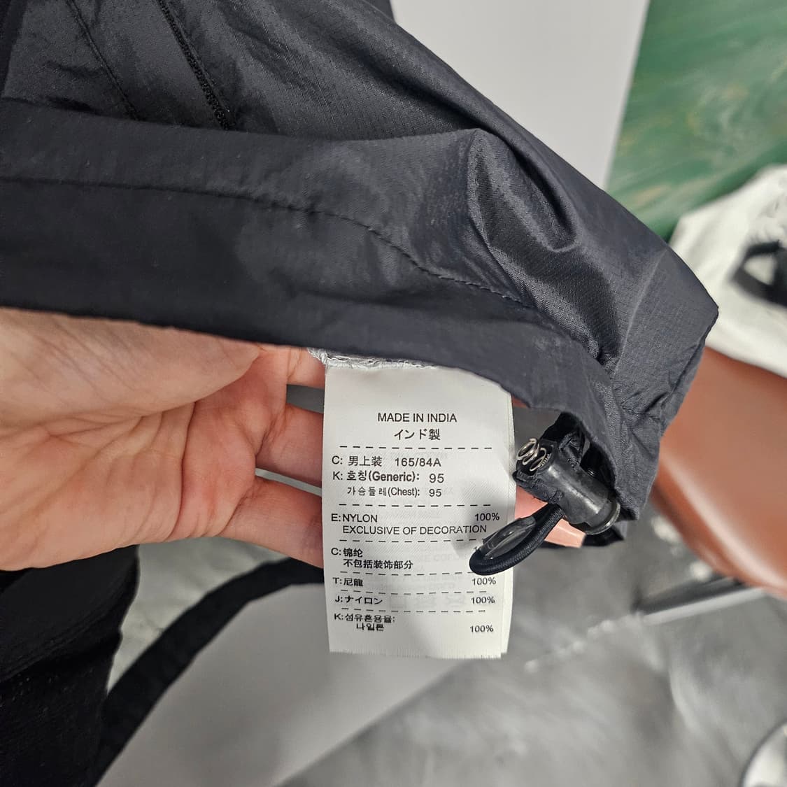 나이키 맨체스터 유나이티드 바람막이 블랙 상품이미지5